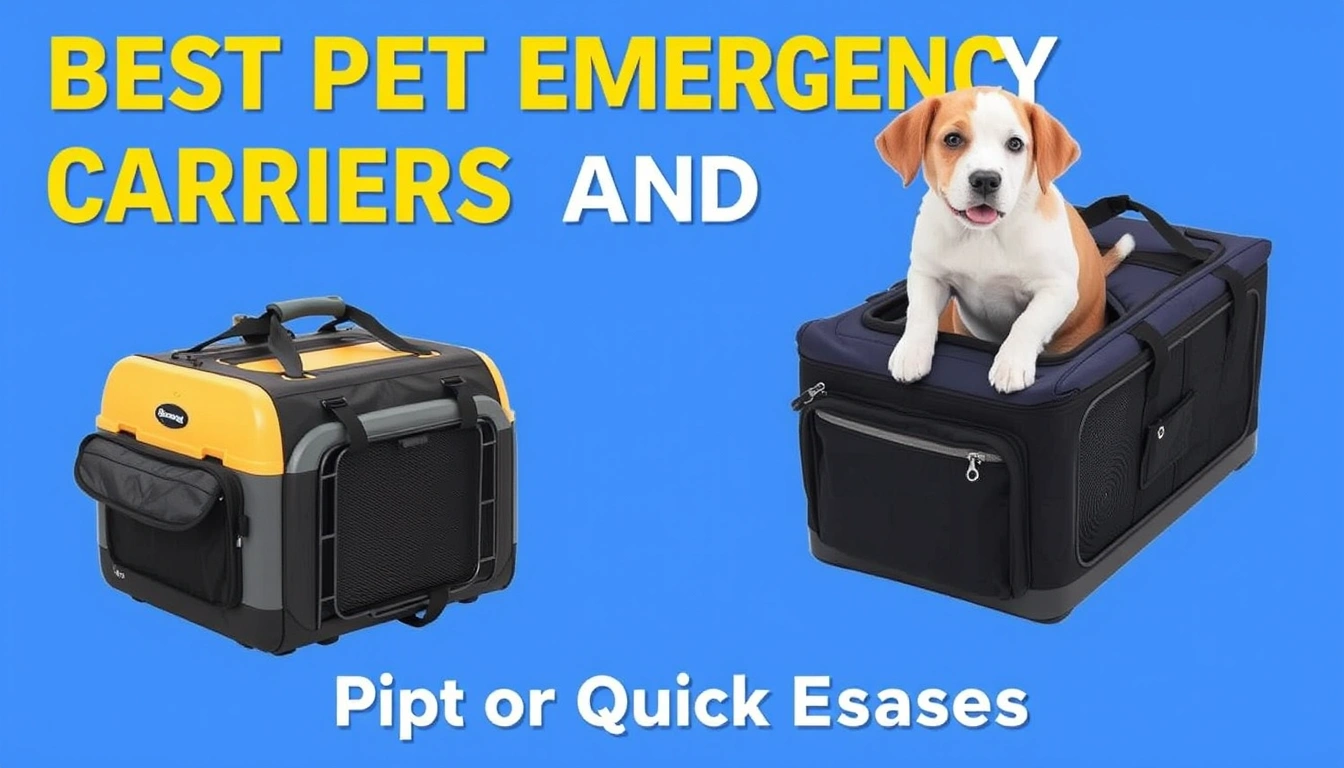 Best Pet Emergency Carriers and Evacuation Bags: Reviewed for Quick Escapes Best Pet Emergency Carriers and Evacuation Bags: Reviewed for Quick Escapes