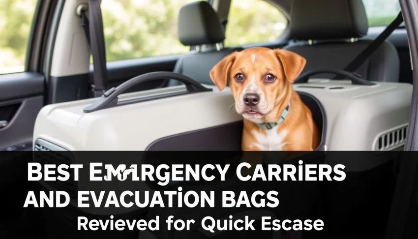Best Pet Emergency Carriers and Evacuation Bags: Reviewed for Quick Escapes