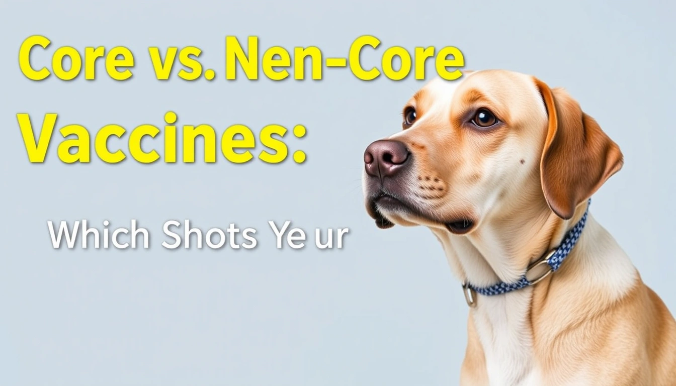 Core vs. Non-Core Dog Vaccines: Which Shots Does Your Dog Actually Need?