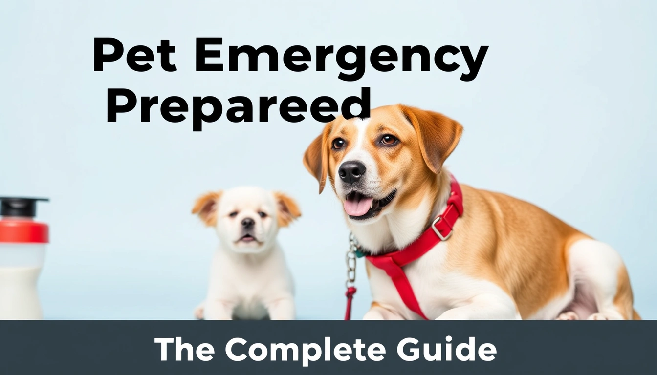Pet Emergency Preparedness — The Complete Guide